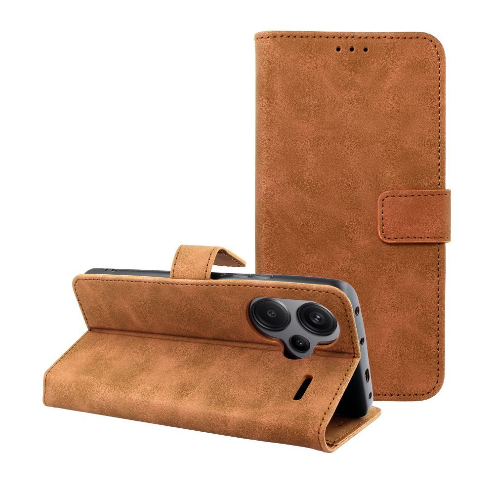 TENDER Book Case for XIAOMI Redmi Note 13 Pro Plus 5G brown TENDER Book Case for XIAOMI Redmi Note 13 Pro Plus 5G brown