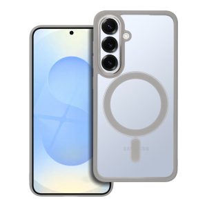 COLOR EDGE MAG COVER case compatible with MagSafe for SAMSUNG S25 titatnium grey