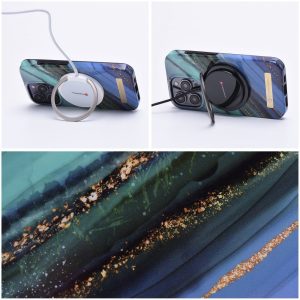 FORCELL F-PROTECT Mirage case compatible with MagSafe for IPHONE 15 Pro Max jade marble 5 accb0b06df8a66a1ff05d2a454412887