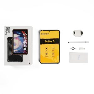 BLACKVIEW OCTA-CORE RUGGED TABLET 8.68' (8GB+128GB) ACTIVE 5 NFC ANDROID 15 ORANGE 3 active10