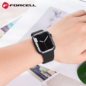 FORCELL F-DESIGN FA01 λουράκι σιλικόνης για APPLE Watch 38 / 40 / 41 mm Μαύρο 3 ad2360132f0aa5c783987c24f26f1739