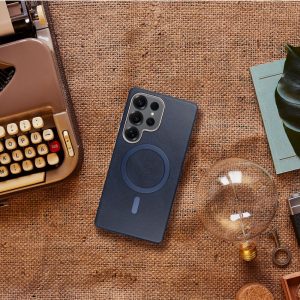 GENTLEMAN MAG COVER Case compatible with MagSafe for SAMSUNG A36 navy blue 5 af3158717b4a7a80e828e720084db1f2