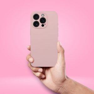 Θήκη iPhone 17 Pro Max Silicone 2mm MagSafe Compatible sand pink 2 b36222adac353b7066daa52a380eaf44