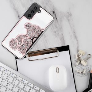 TEDDY BEAR Case for SAMSUNG A55 5G pink 4 b51ab378fdf3281084250674c6133202