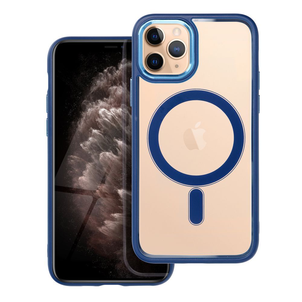 COLOR EDGE MAG COVER case compatible with MagSafe for IPHONE 11 Pro navy blue COLOR EDGE MAG COVER case compatible with MagSafe for IPHONE 11 Pro navy blue