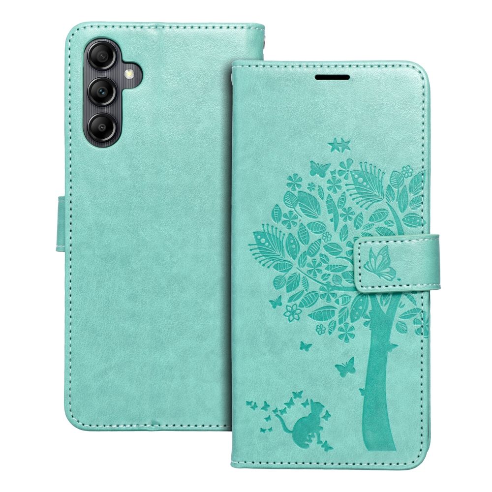 Flip case for Samsung A14 4G / A14 5G Mezzo Book tree green Flip case for Samsung A14 4G / A14 5G Mezzo Book tree green
