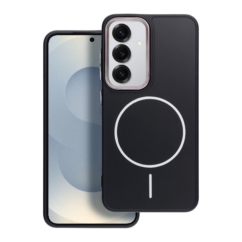 FRAME MAG COVER Case compatible with MagSafe for SAMSUNG A16 black FRAME MAG COVER Case compatible with MagSafe for SAMSUNG A16 black