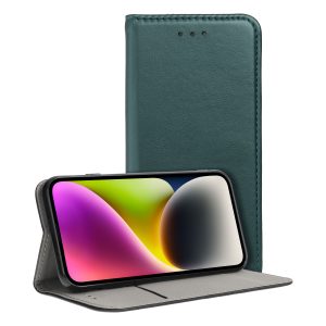 Flip case for Motorola G86 5G Smart Magneto dark green