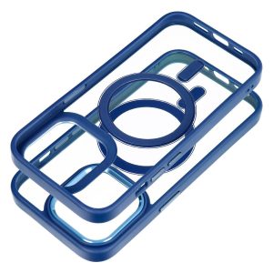 COLOR EDGE MAG COVER case compatible with MagSafe for IPHONE 14 Pro navy blue 3 c99c43b6efcbcf2241886d31313c81d4