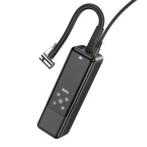 Φορητός Αεροσυμπιεστής / Τρόμπα Αέρα 3.5 Bar με 4 Λειτουργίες Φουσκώματος, Ισχυρό Μοτέρ, Καλώδιο 3m HOCO ZP5 – Μαύρο 2 ca61b36adbc26c36526bd1e86a90d1c3