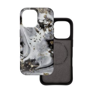 FORCELL F-PROTECT Mirage, Military Drop-Tested case compatible with MagSafe for IPHONE 16 silver fog 5 cb50ab2ec35abb0bec313f0c0b6154bb