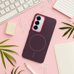 FRAME MAG COVER Case compatible with MagSafe for SAMSUNG A26 purple 3 cbc178885974d8ac2ded1456f9e05c80