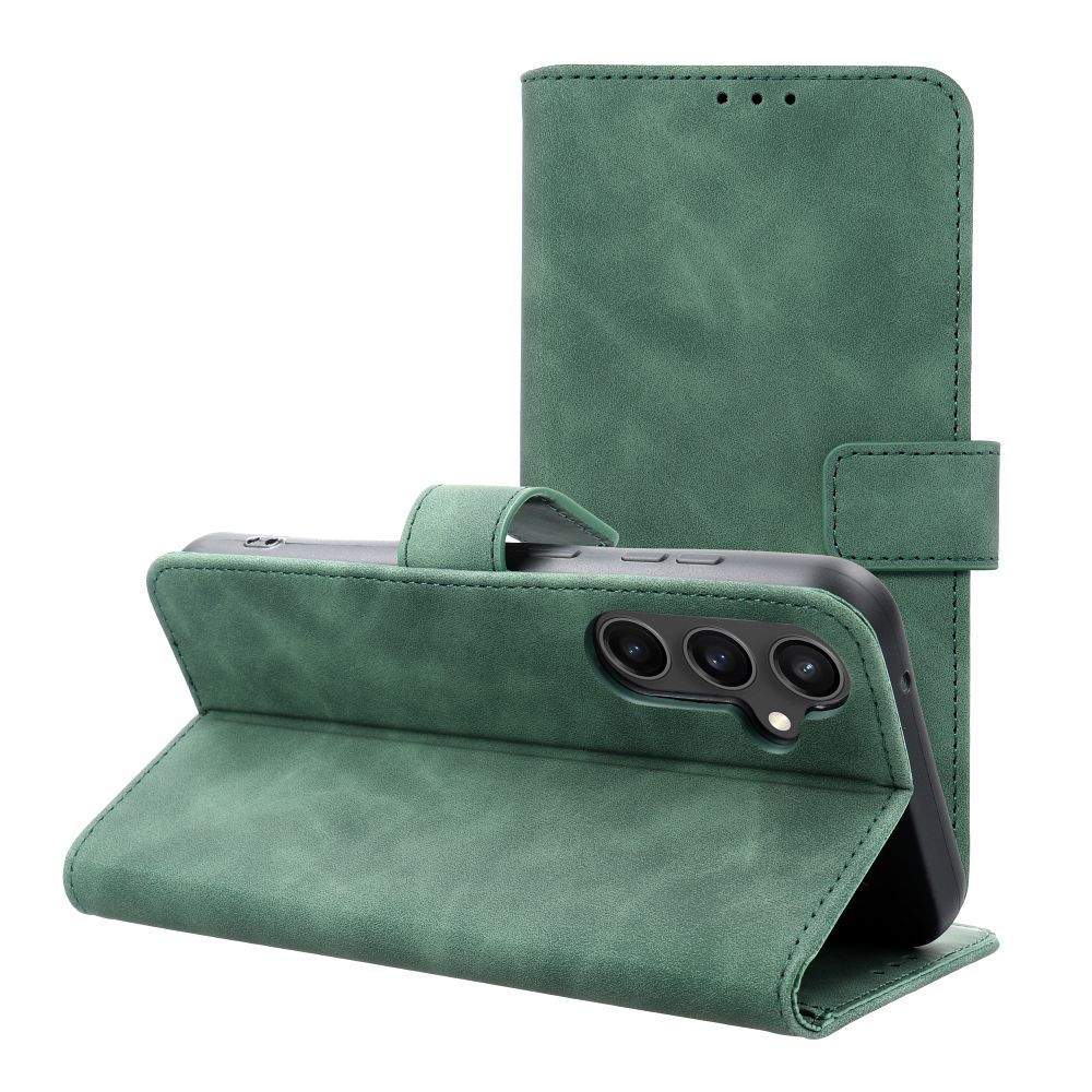 TENDER Book Case for SAMSUNG S23 FE green TENDER Book Case for SAMSUNG S23 FE green