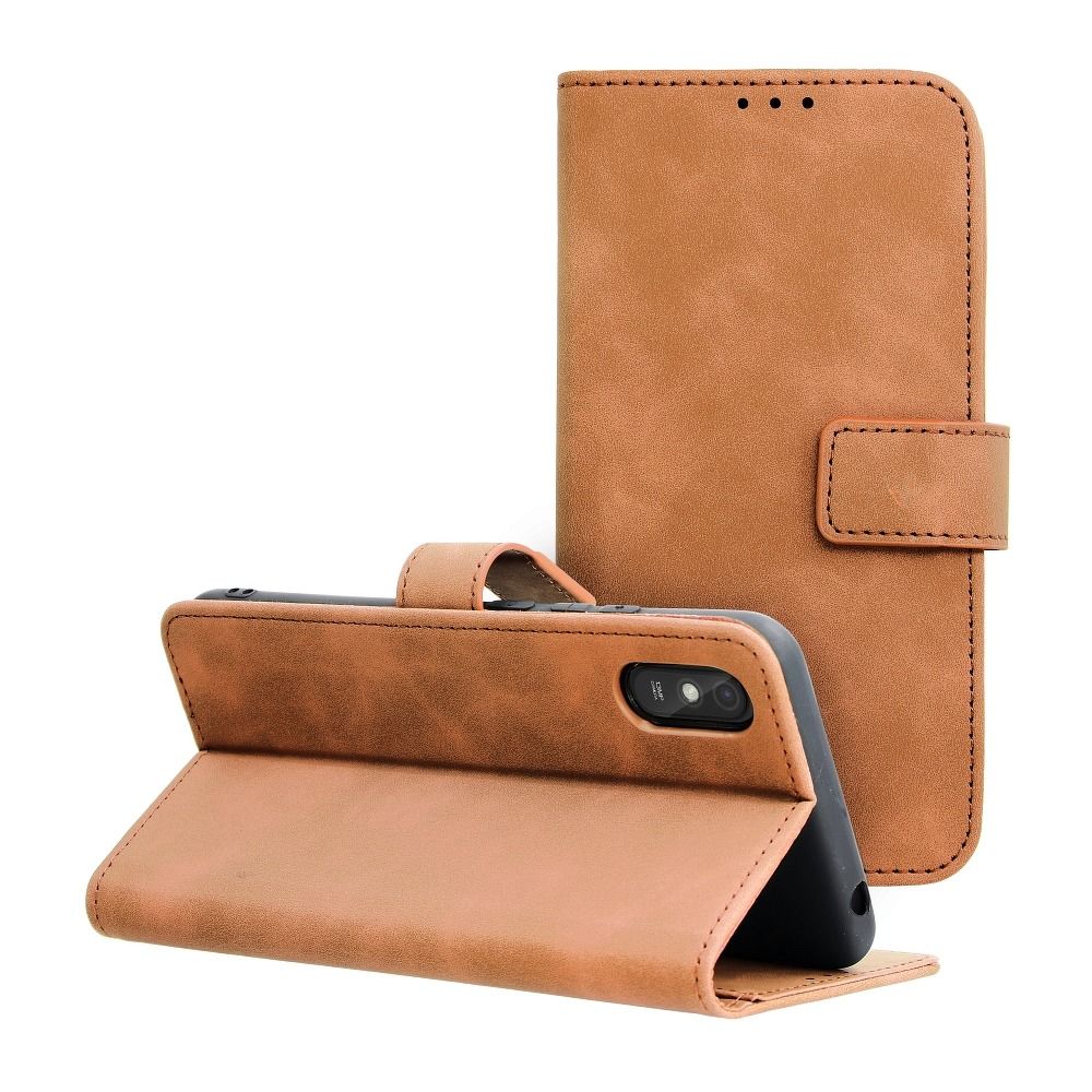 TENDER Book Case for XIAOMI Redmi 9AT / Redmi 9A brown TENDER Book Case for XIAOMI Redmi 9AT / Redmi 9A brown