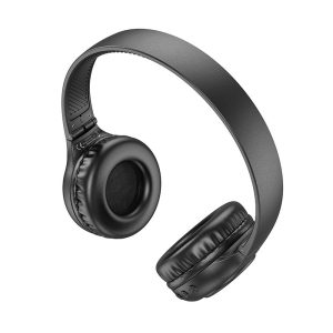 Ακουστικά Bluetooth 5.3 & Ενσύρματα AUX Over-Ear με Μικρόφωνο HOCO W41 Charm Μαύρα 4 d3899206749e2790145f70806a4ec957