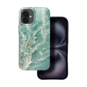 FORCELL F-PROTECT Mirage, Military Drop-Tested case compatible with MagSafe for IPHONE 16 PLUS green marble 5 d45e6ad97b5114e154e450334d270912