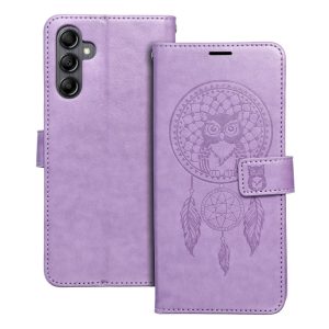 Flip case for Samsung A14 4G / A14 5G Mezzo Book dreamcatcher violet