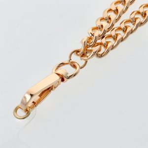 Phone pendant / cord length 80cm (40cm in the loop) / on neck - gold