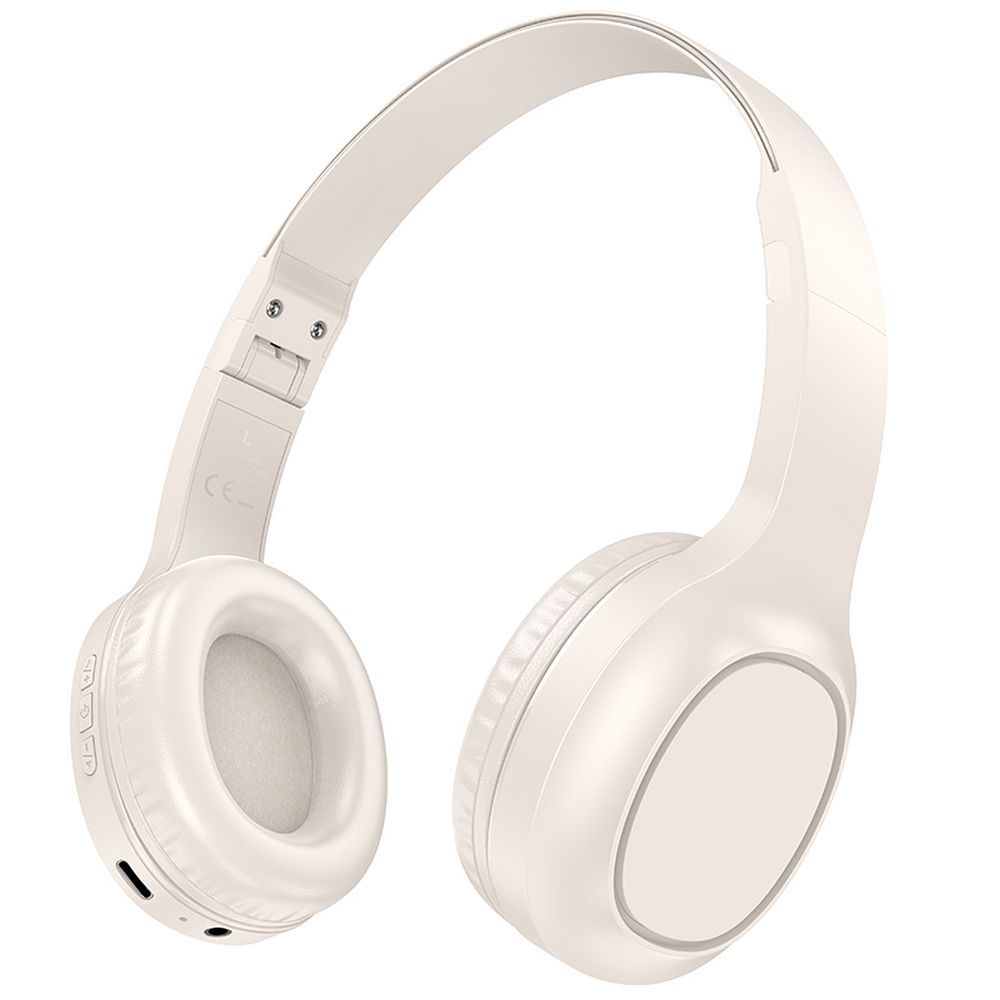 Wireless headphones Hoco W46 milky white Wireless headphones Hoco W46 milky white