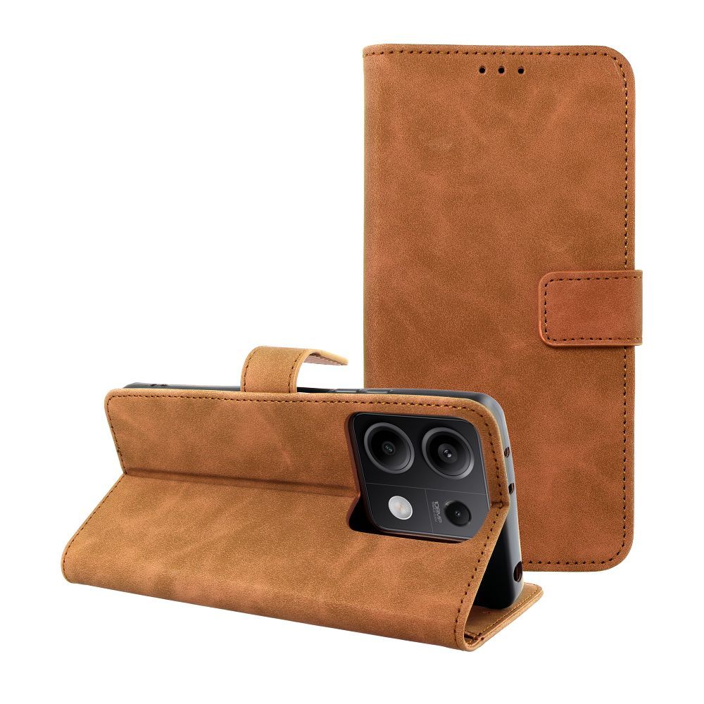 TENDER Book Case for XIAOMI Redmi Note 13 5G brown TENDER Book Case for XIAOMI Redmi Note 13 5G brown
