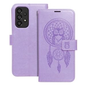 Flip case for Samsung A12 / M12 Mezzo Book dreamcatcher violet