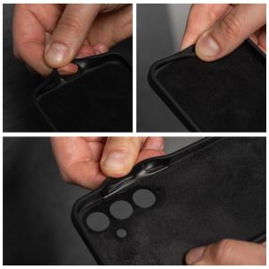Case SILICONE 2mm for MOTOROLA G35 5G black 3 dc9ba33187df630147ed39ccb3d2b762
