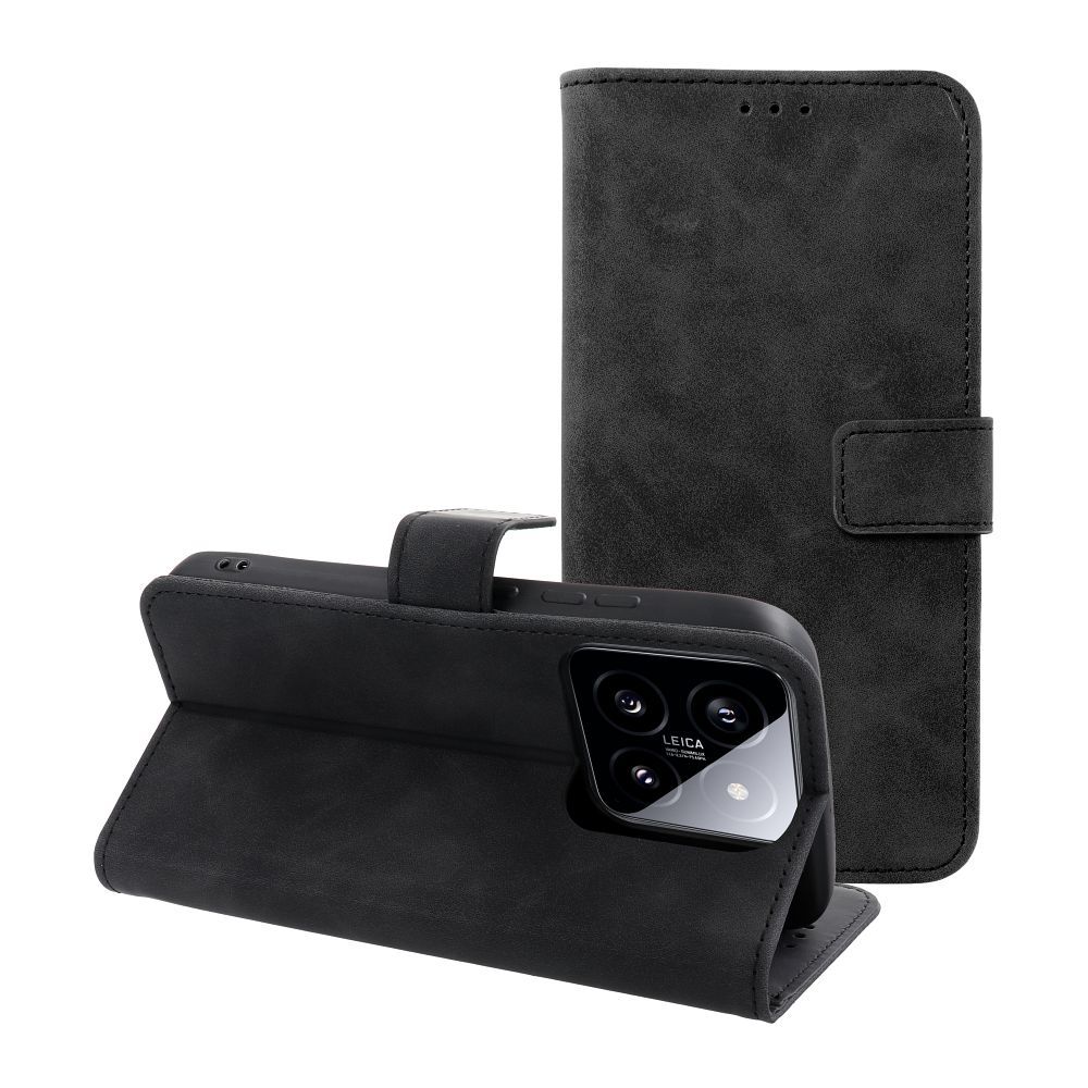 TENDER Book Case for XIAOMI 14 black TENDER Book Case for XIAOMI 14 black