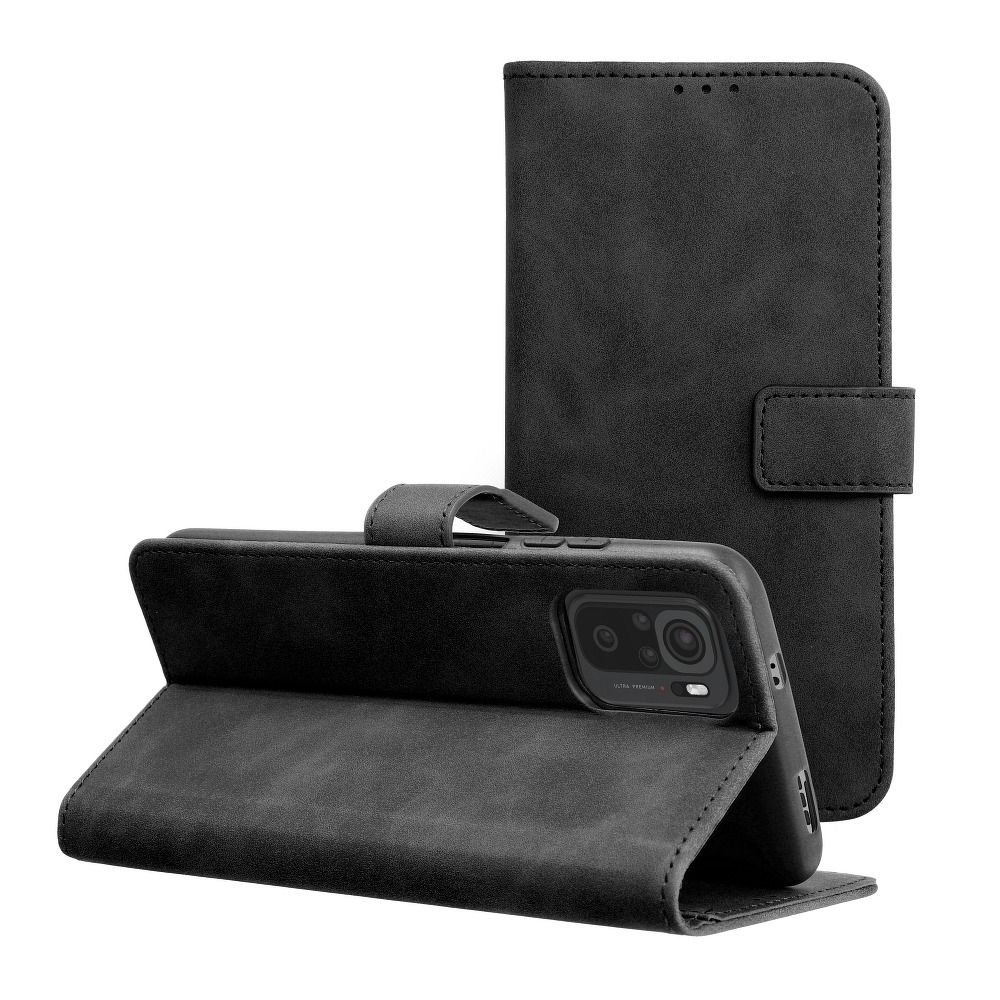 TENDER Book Case for XIAOMI Redmi Note 10 / 10S black TENDER Book Case for XIAOMI Redmi Note 10 / 10S black