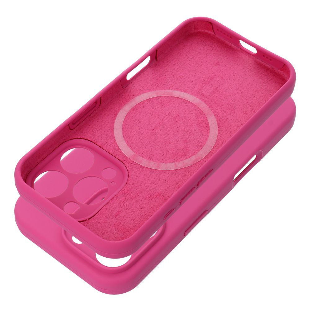 Case SILICONE 2mm for IPHONE 17 Pro Max compatible with MagSafe pink Case SILICONE 2mm for IPHONE 17 Pro Max compatible with MagSafe pink