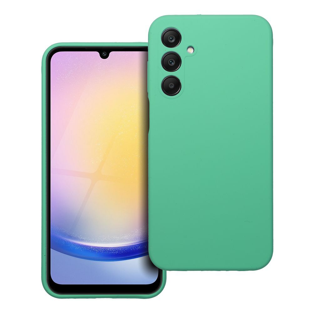 Case for Samsung A25 5G Silicone 2mm (camera protection) mint Case for Samsung A25 5G Silicone 2mm (camera protection) mint