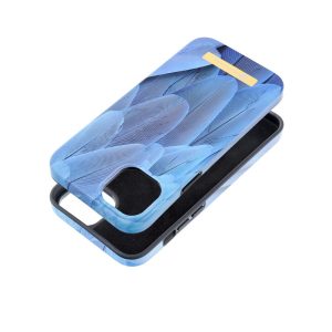 FORCELL F-PROTECT Mirage case compatible with MagSafe for IPHONE 14 Plus blue bird