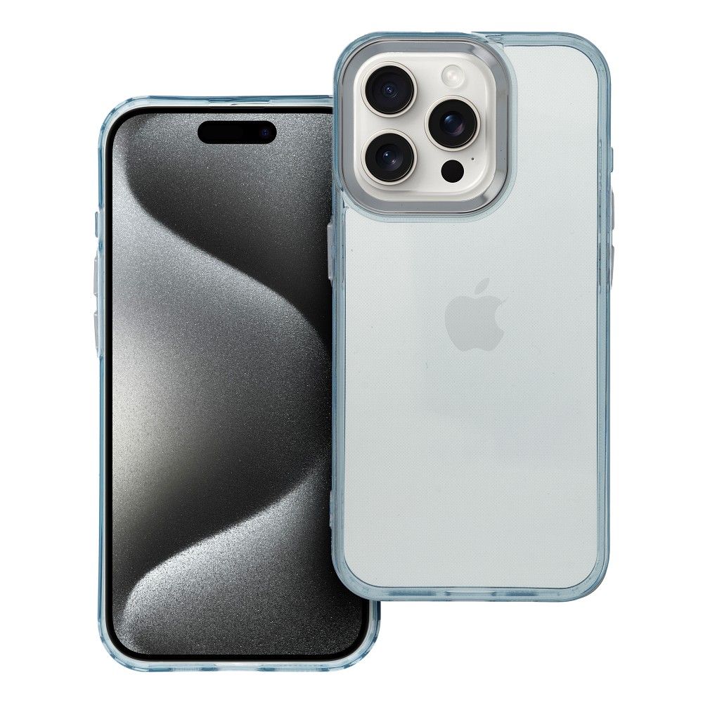 PEARL case for IPHONE 15 Pro light blue PEARL case for IPHONE 15 Pro light blue