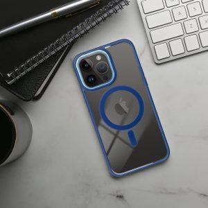 COLOR EDGE MAG COVER case compatible with MagSafe for IPHONE 13 Pro Max navy blue 5 f00843087b392507767bae47aed92bdc