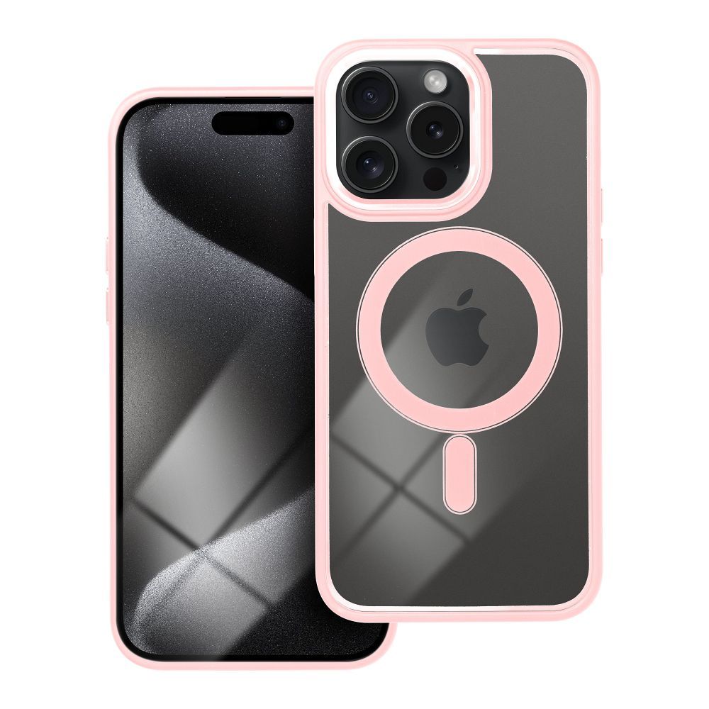 COLOR EDGE MAG COVER case compatible with MagSafe for IPHONE 15 Pro Max pink COLOR EDGE MAG COVER case compatible with MagSafe for IPHONE 15 Pro Max pink