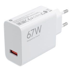XIAOMI original charger USB A QC3.0 3A 67W MDY-12-EH white bulk