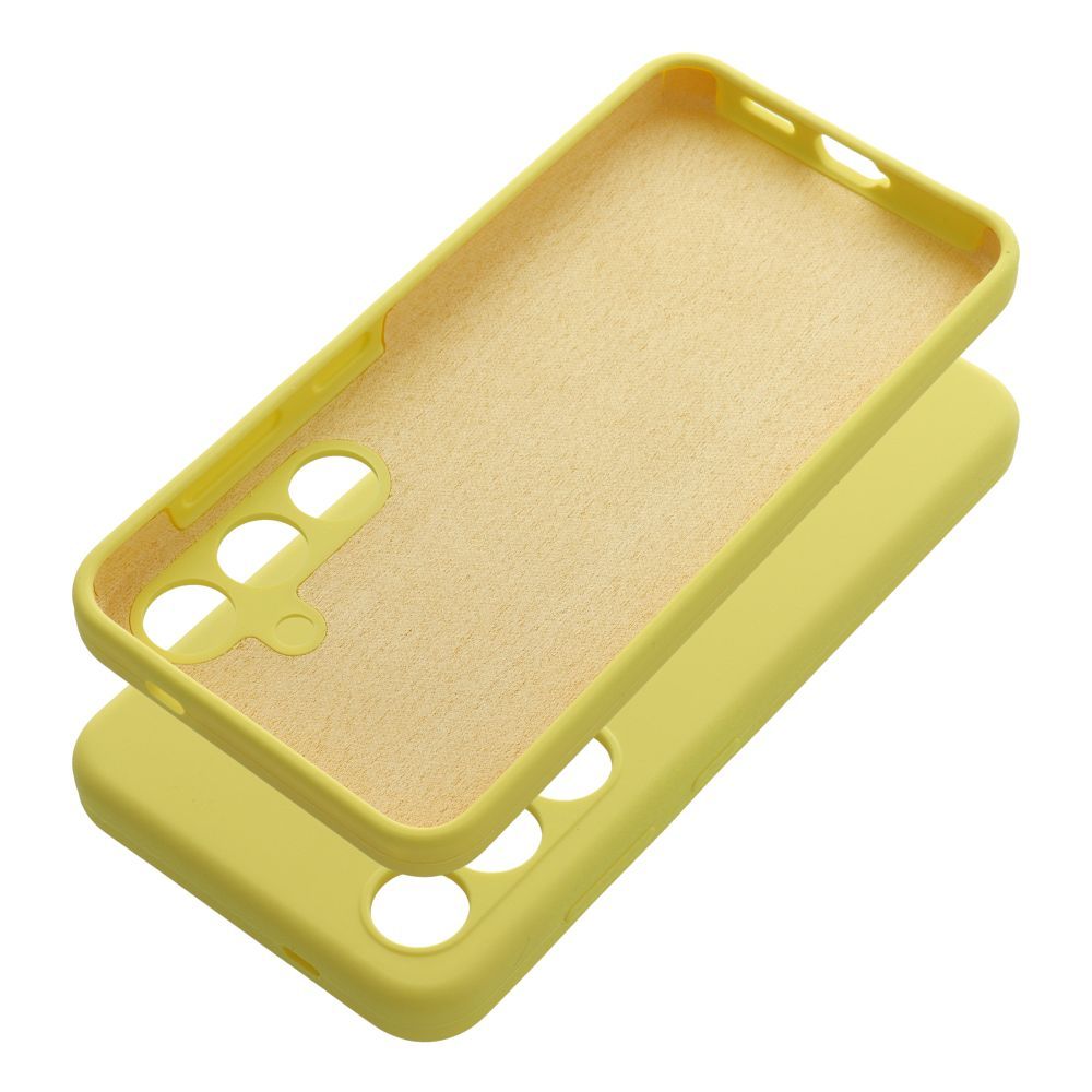 Case SILICONE 2mm for SAMSUNG A36 5G lemon Case SILICONE 2mm for SAMSUNG A36 5G lemon