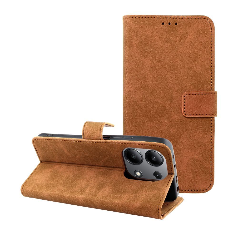 TENDER Book Case for XIAOMI Redmi Note 13 4G brown TENDER Book Case for XIAOMI Redmi Note 13 4G brown