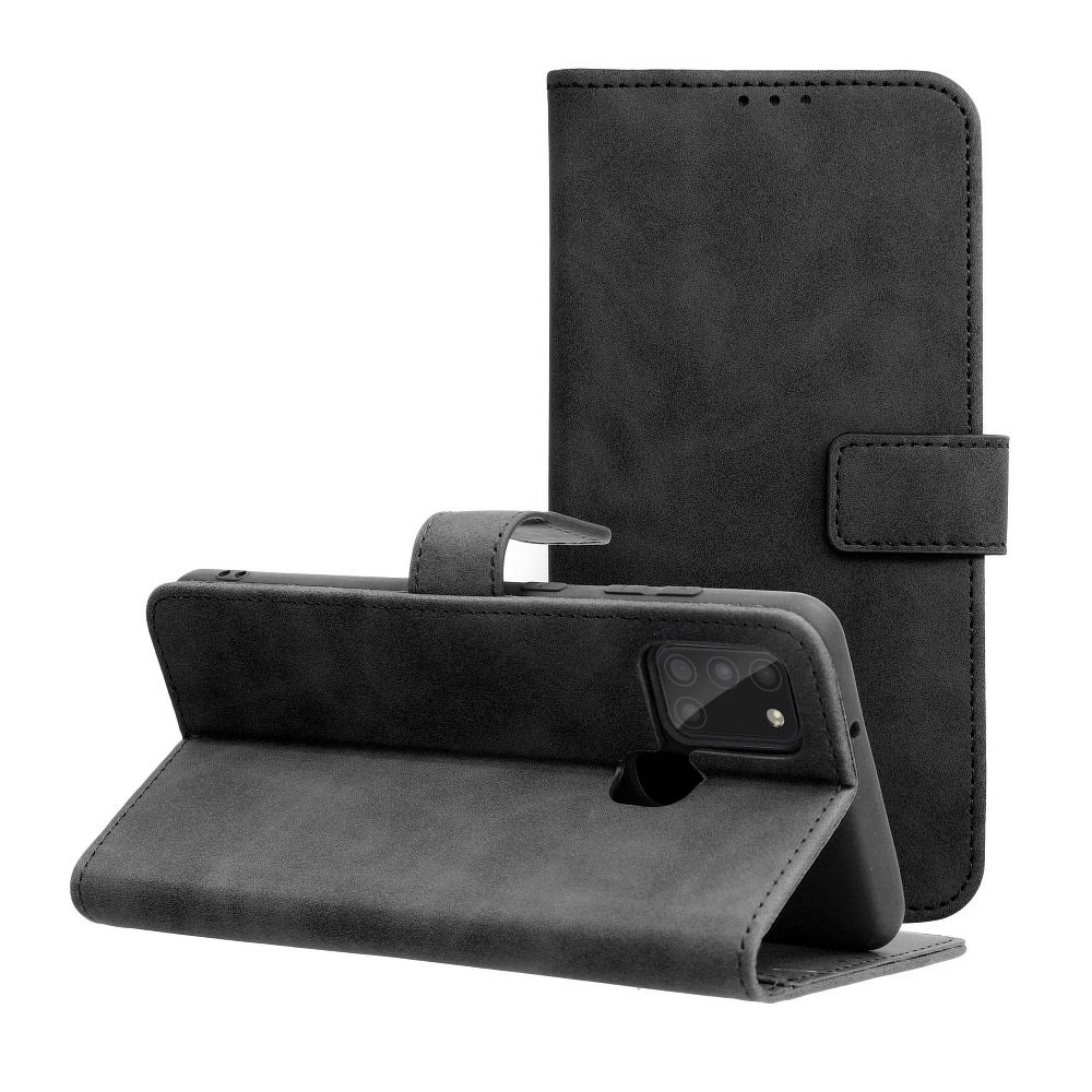 TENDER Book Case for SAMSUNG A21s black TENDER Book Case for SAMSUNG A21s black