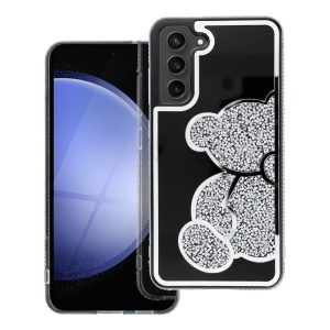 Case for Samsung S24 Teddy Bear silver