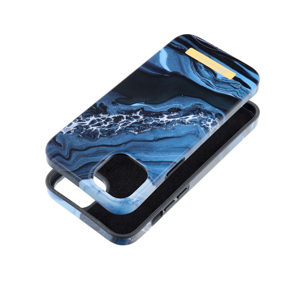 FORCELL F-PROTECT Mirage case compatible with MagSafe for IPHONE 14 Plus ocean marble FORCELL F-PROTECT Mirage case compatible with MagSafe for IPHONE 14 Plus ocean marble