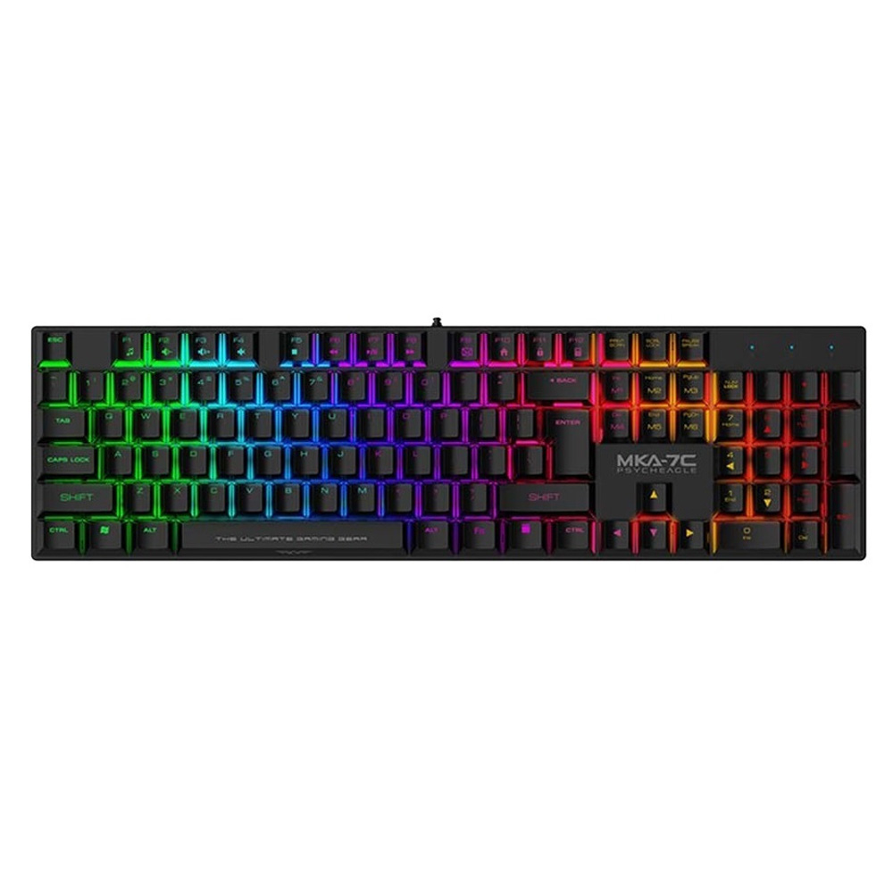 ARMAGGEDDON MECHANICAL HOT-SWAP KEYBOARD 12FX BACKLIGHT BLUE SWITCH MKA-7C 2024 BLACK CLICKY ARMAGGEDDON MECHANICAL HOT-SWAP KEYBOARD 12FX BACKLIGHT BLUE SWITCH MKA-7C 2024 BLACK CLICKY