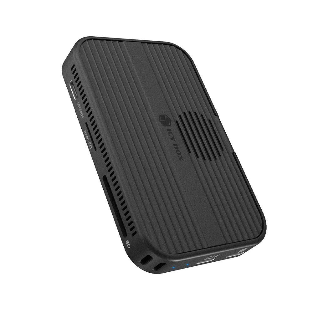 ICY BOX 7-in-1 DOCKING STATION WITH MAGNETIC M.2 SSD BAY BLACK ICY BOX 7-in-1 DOCKING STATION WITH MAGNETIC M.2 SSD BAY BLACK