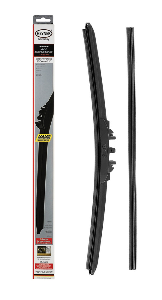 HEYNER υαλοκαθαριστήρας αυτοκινήτου 091000 με ανταλλακτικό λάστιχο HEYNER υαλοκαθαριστήρας αυτοκινήτου 091000 με ανταλλακτικό λάστιχο