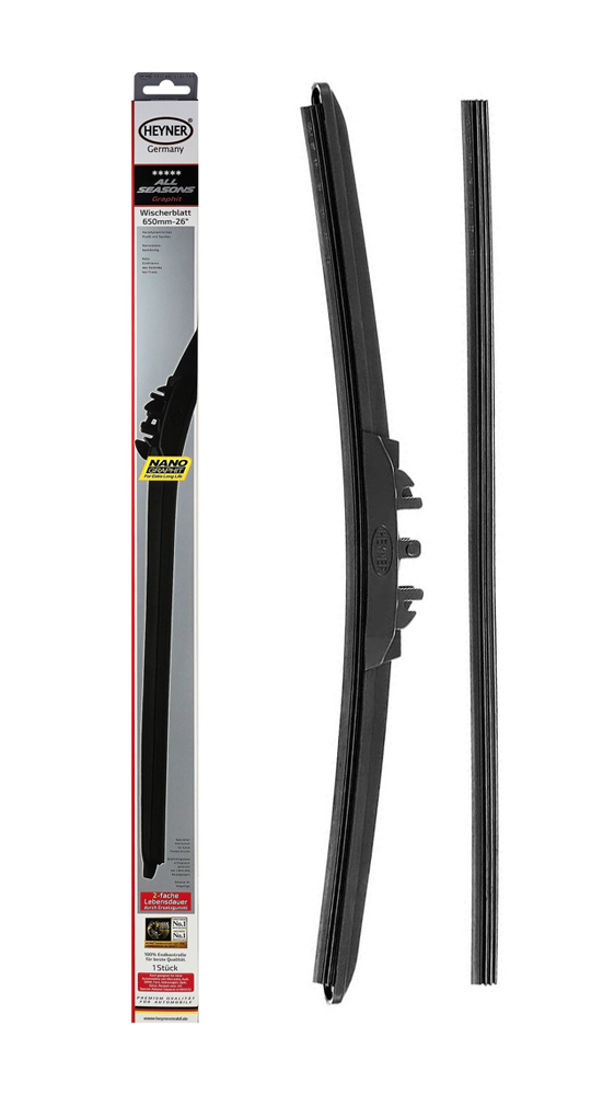 HEYNER υαλοκαθαριστήρας αυτοκινήτου 096000 με ανταλλακτικό λάστιχο HEYNER υαλοκαθαριστήρας αυτοκινήτου 096000 με ανταλλακτικό λάστιχο