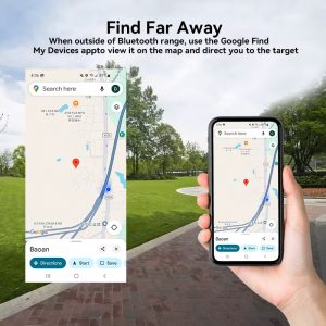 RSH smart tag iTag13 για Android συσκευές, Bluetooth tracker, λευκό 3 λευκό