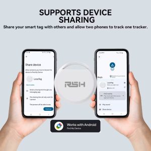 RSH smart tag iTag13 για Android συσκευές, Bluetooth tracker, λευκό 4 ACCUTAG 3