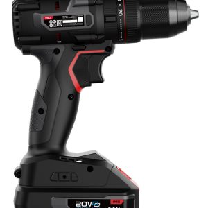 DELI κρουστικό δραπανοκατσάβιδο μπαταρίας DE-CZ20-1D2, Brushless, 20V, 2x 2Ah, 70N.m 3 20V