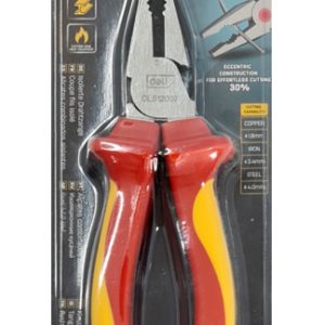 DELI πένσα ίσια ηλεκτρολόγου DL512007, μόνωση VDE 1000V, 18cm 4 DL512007 3