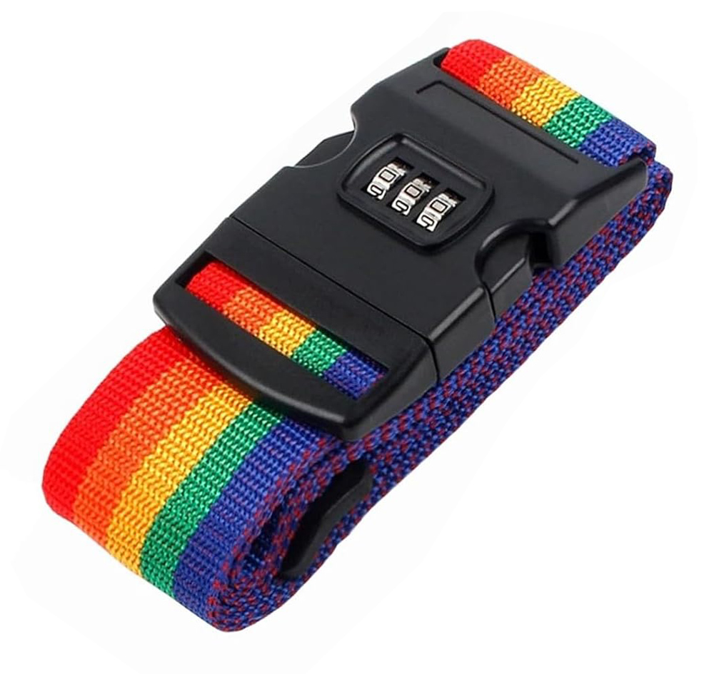 HOME USE ιμάντας βαλίτσας HUH-0241 με λουκέτο συνδυασμού HOME USE ιμάντας βαλίτσας HUH-0241 με λουκέτο συνδυασμού