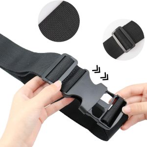 HOME USE ιμάντας βαλίτσας HUH-0242, ρυθμιζόμενος, 2m, μαύρος 3 2m